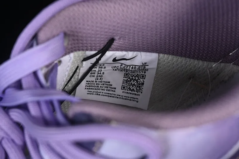 All categories Nk Air Force 1 Air Force series Nk Air Force 1 Low Air Force low-top Nike Air Force 1'07 Low "Misty Purple Graffiti" Hand-painted graffiti Misty Purple Graffiti Air Force 1 low-top casual sneakers FJ7740-190